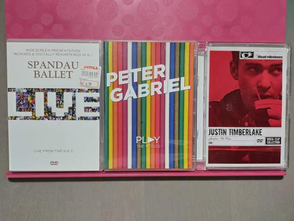 Peter Gabriel, Spandau Ballet ja Justin timberlake musiikkivideoita Laukaa - photo 1