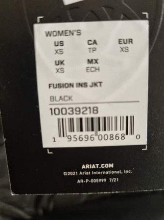 Ariat hybriditakki, XS, uusi Turku - photo 3
