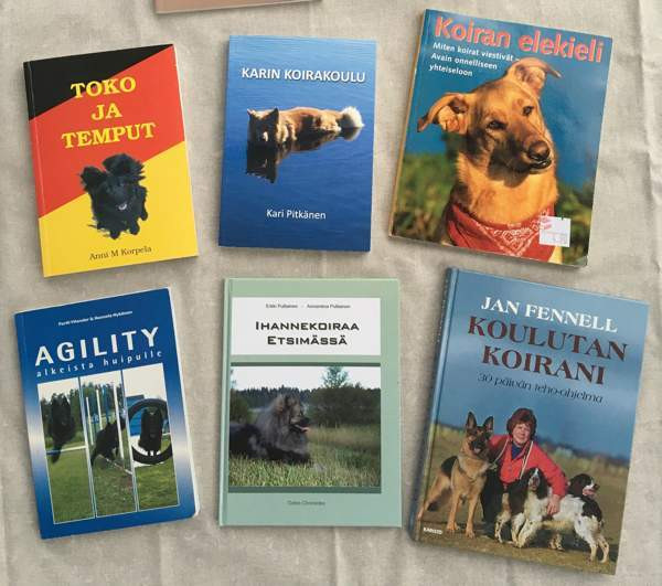 Vino pino koirakirjoja (toko, agility, koiran koulutus) | koirakirjat kirjat Espoo - photo 1