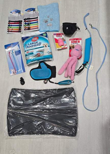 Läjä koirantarvikeita, leluja, ja kuppeja. Кангасала - изображение 1