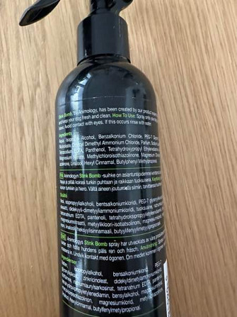 Animology Stink Bomb Deodorising Dog Spray Kuopio - valokuva 3