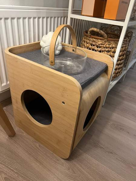 Myydään uusi 4living lemmikin talo ja sivupöytä Pirkkala - изображение 2