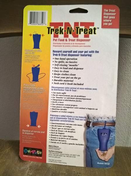 Uusi Trek-N-Treat koirankoulutus annostelija Usa Kangasniemi - photo 2