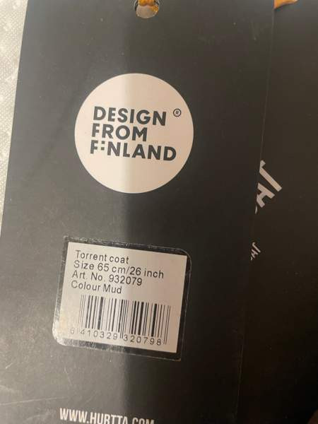Hurtta Torrent coat 65cm Espoo – foto 2