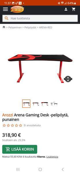 Pelipöytä Liperi – foto 4