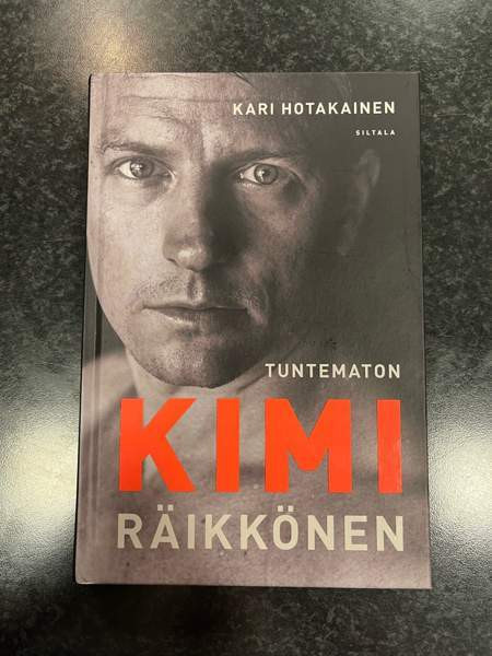 Kimi Räikkönen Tuntematon kirja Nimikirjoituksella Lohja – foto 1