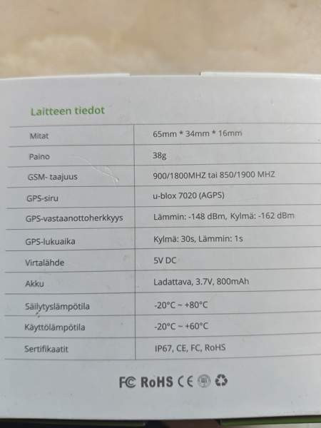 Paikannuslaite Musti ja Mirri / Elisa Salo – foto 4