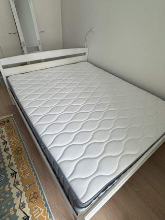 Myydään mukava IKEA patja (160x200 cm) + Patjansuojus Ювяскюля - изображение 2