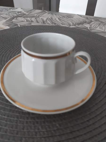 Arabia kultaraita kahvikupit 9kpl DG(Lady).Käyttämättömät. Riihimaeki - photo 4