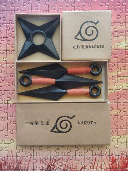 Naruto kunai setti ja shuriken Vantaa - photo 1