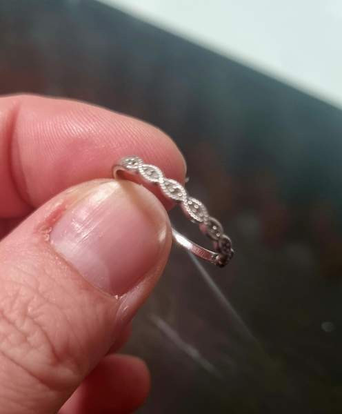 Valkokultainen timanttisormus koko 17.5 Kouvola - photo 1