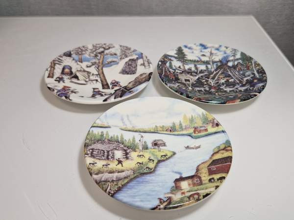 Arabia seinälautaset 3 kpl. Lahti - photo 2