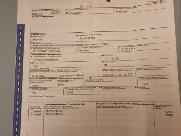 Humbaur Zephir AERO Kouvola – foto 8