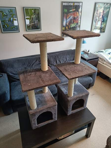 Kissan kiipeily-/raapimapuu 2kpl 20€ / 1 kpl 10€ Rovaniemi - valokuva 1