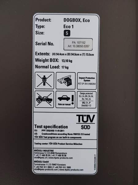 Koiran autohäkki 4Pets ECO 1 Yloejaervi – foto 5