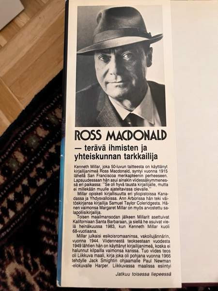 Tappotuomio - Ross Macdonald Vantaa - valokuva 2