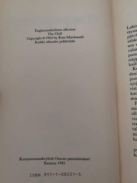 Tappotuomio - Ross Macdonald Vantaa - valokuva 4