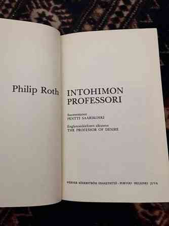 Intohimon professori - Philip Roth Vantaa