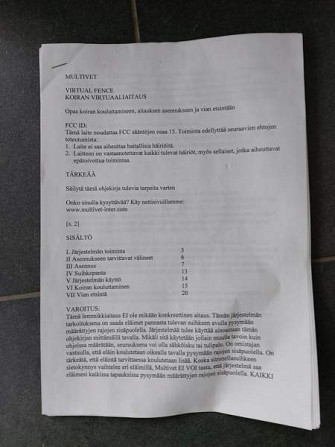 Multivet koiran virtuaaliaitaus Vihti - photo 4