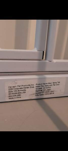 Carlson maxi extra tall koiraportti Alavus - photo 3