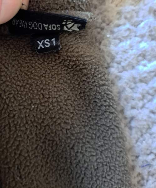 Sofa Dogwear fleece, XS1 Vihti - valokuva 3