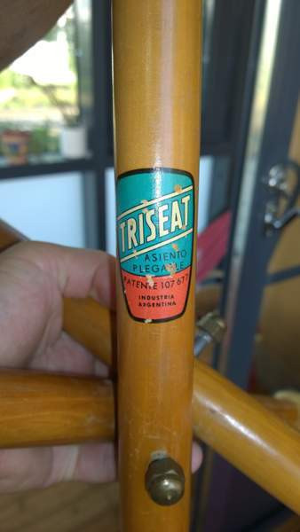 Ratsastaja Hevosella kolmio parkanahka/puu jakkara Kauniainen - photo 3