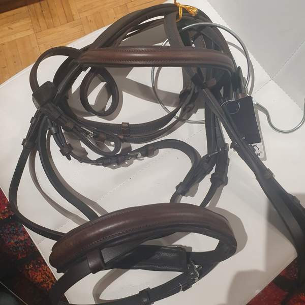 Nahkaiset pony suitset grip ohjilla Pori - valokuva 1