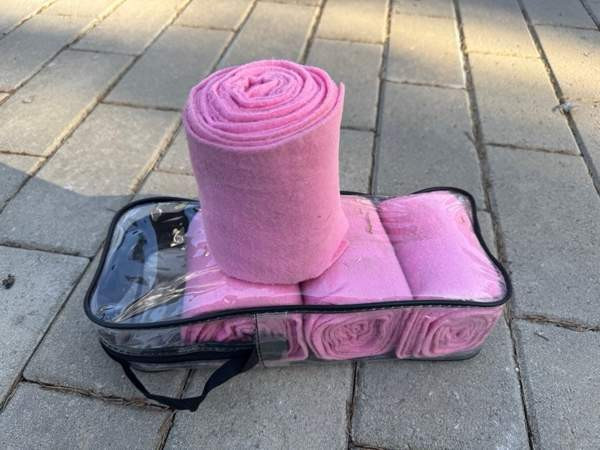 Vaaleanpunaiset fleecepintelit / Full Tuusula - photo 1