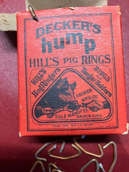 Vintage keräilyharvinaisuus ”sika” nenärenkaat USA:sta Luoto - photo 2