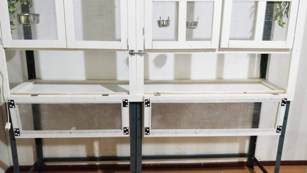 Iso lintu häkki + pieni häkki Akaa - valokuva 7