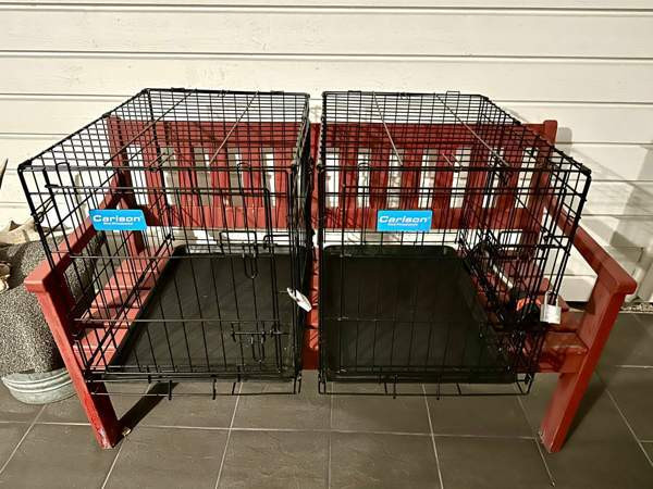 Koiran metallilankahäkki, 2 kpl Hyvinge - photo 1