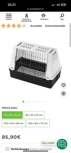 Koirahäkki, kuljetushäkki Tampere – foto 6