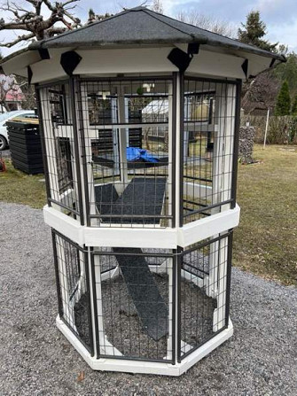 Kahdeksan kulmainen kissan ulkoiluhäkki Turku – foto 3
