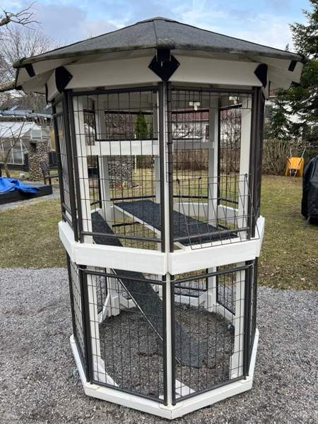 Kahdeksan kulmainen kissan ulkoiluhäkki Turku – foto 4