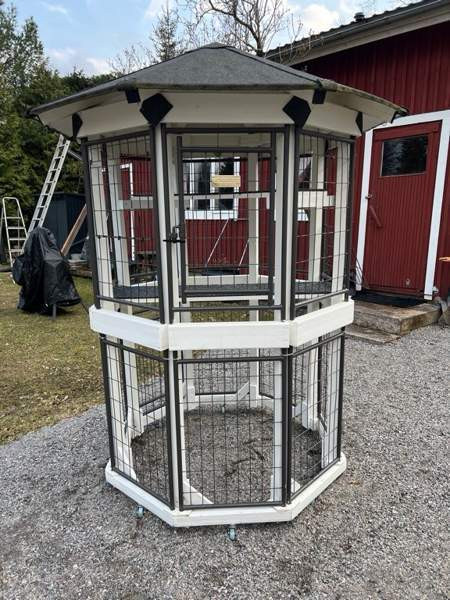 Kahdeksan kulmainen kissan ulkoiluhäkki Turku – foto 5