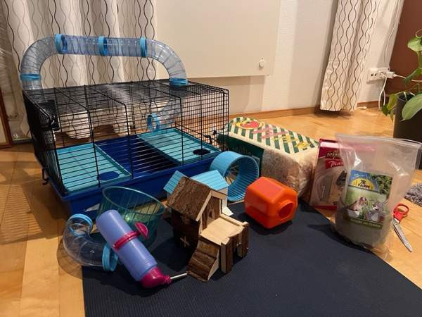 Hamsterin häkki ja tarvikkeet Oulu - valokuva 1