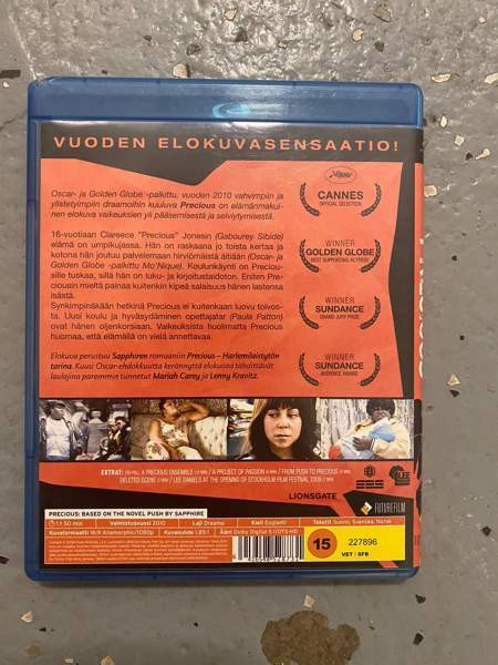 precious blu ray Helsinki - изображение 2