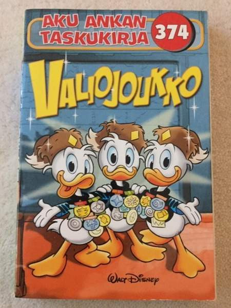 Aku Ankan taskukirja nr. 374 Valiojoukko Keuruu - photo 1