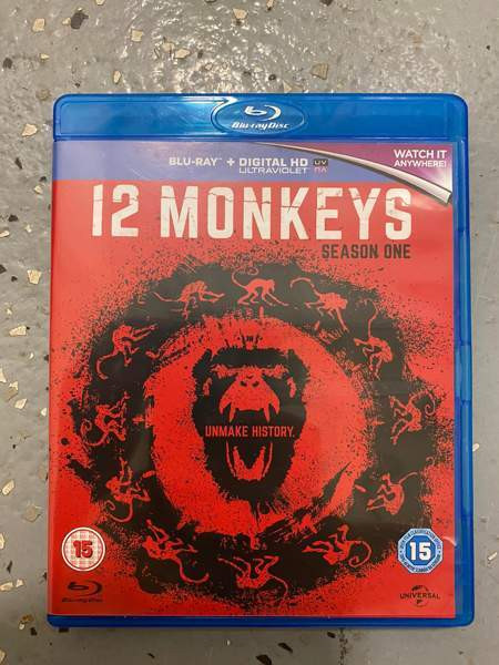 12 monkeys season 1 blu ray Helsinki - valokuva 1