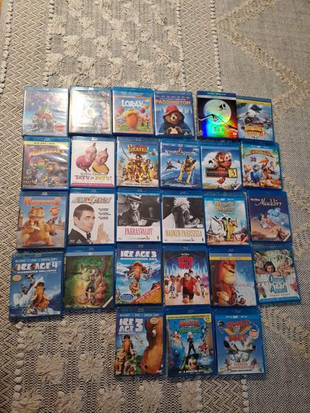 Blu-ray leffoja lastenelokuvat Kotka - photo 1