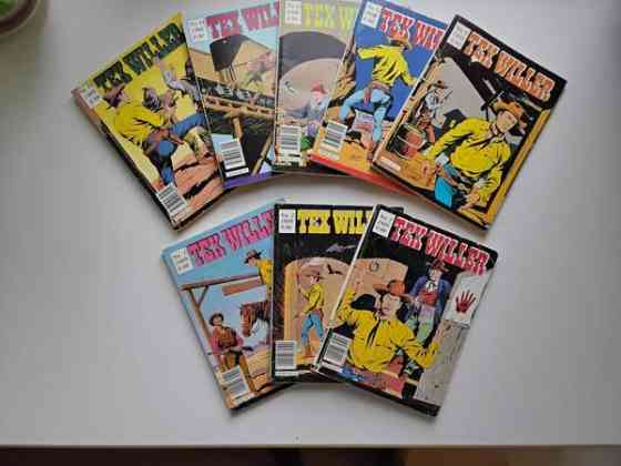 TEX WILLER 1988: 6, 12-14, 16 sekä 1989: 1-3 Kokemäki