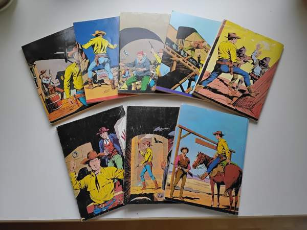 TEX WILLER 1988: 6, 12-14, 16 sekä 1989: 1-3 Kokemäki – foto 1