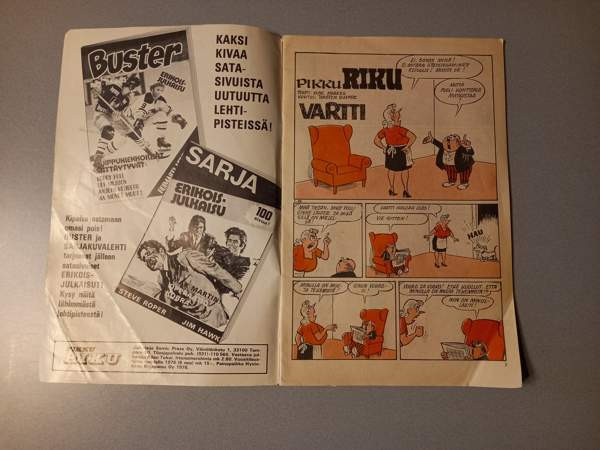 Pikku Riku Sarjakirja 36 Kauhava - photo 2