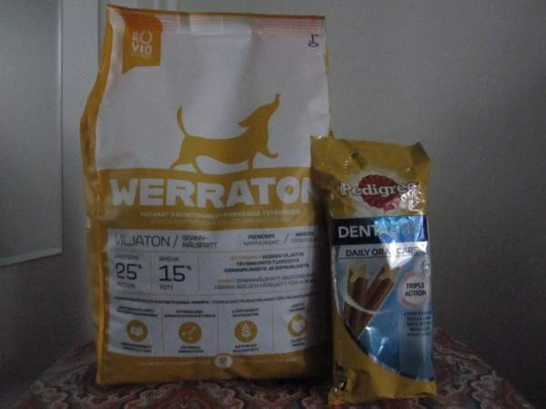 Koiran WERRATON Täysravinto Kuivaruokasäkki / Viljaton Versio Turku - valokuva 1