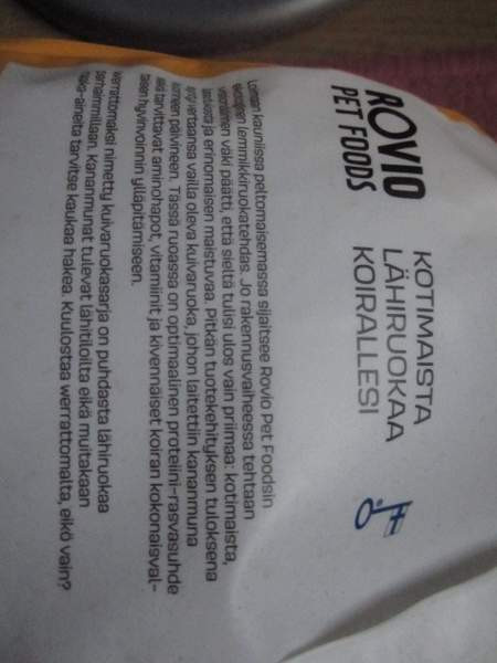 Koiran WERRATON Täysravinto Kuivaruokasäkki / Viljaton Versio Turku - valokuva 3