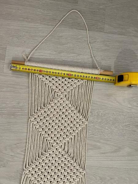 Makramee seinävaate Helsinki – foto 3