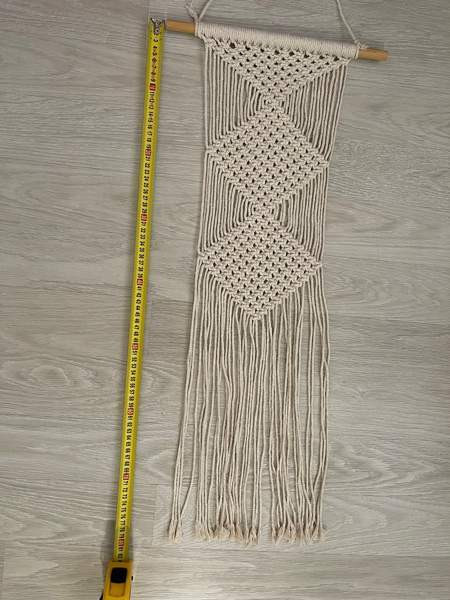 Makramee seinävaate Helsinki – foto 4