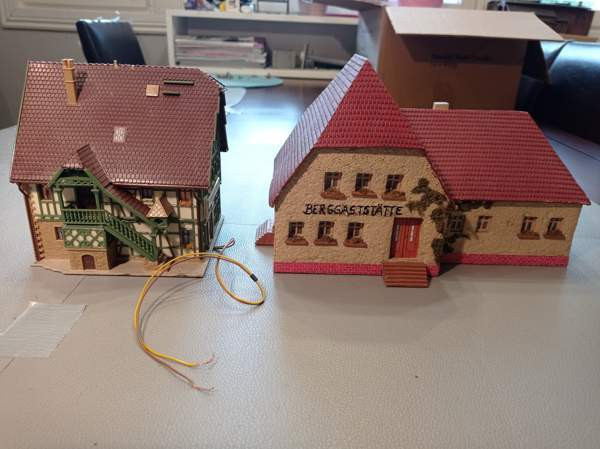 Vol 22: Fachwerk-talo ja asema (H0) - EDIT: Fachwerk-talo MYYTY Tampere – foto 1