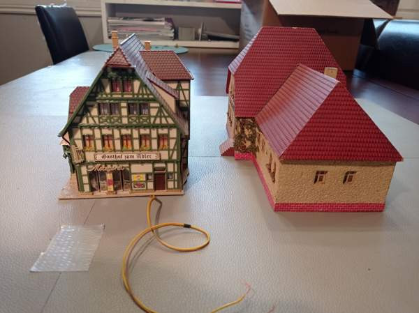 Vol 22: Fachwerk-talo ja asema (H0) - EDIT: Fachwerk-talo MYYTY Tampere – foto 2