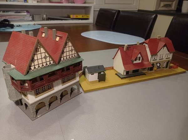 Vol 53: Fachwerk-talo ja asema (H0) - EDIT: asema MYYTY Tampere – foto 1